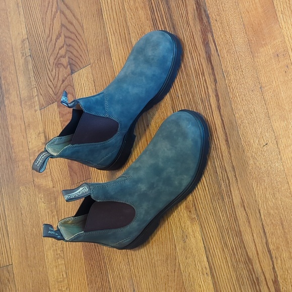 NWT Blundstone 585 Rustic Brown Boots Pull-on Classic Chelsea Men's 9.5 - Picture 6 of 10